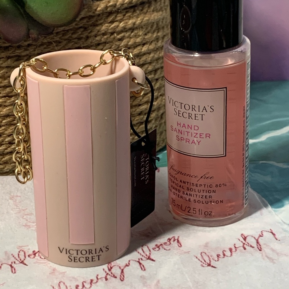 Victoria secret sanitizer holder